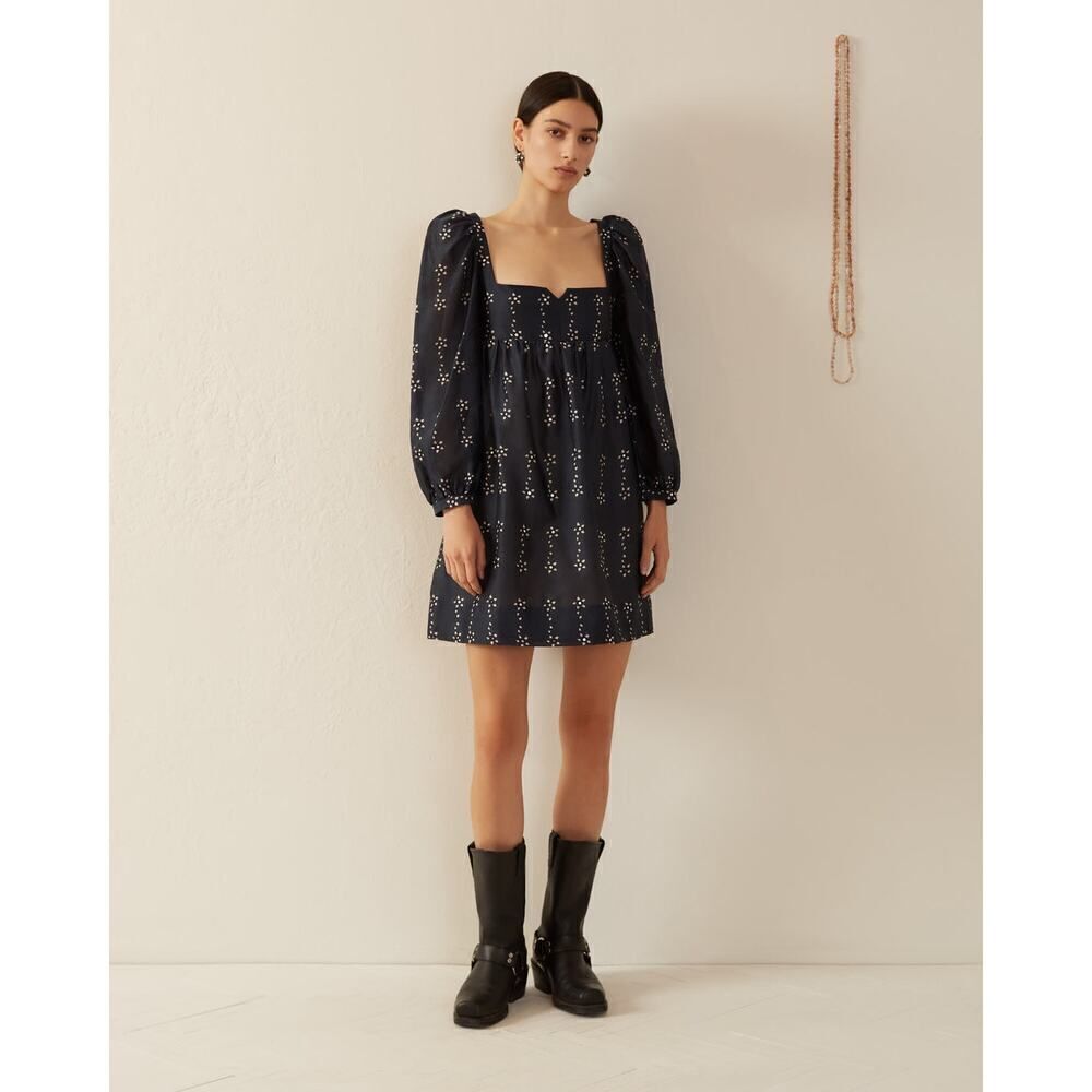 Alix of Bohemia Christina Black Bloom Dress XL